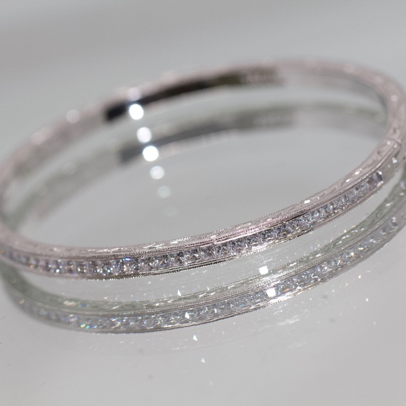 925S Tacori Love Bracelet Diamanique Chanel Set - Picture 7 of 8